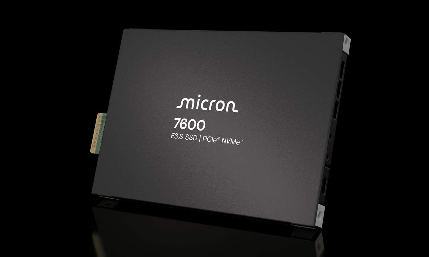 SSD Micron 12.8TB 7600 NVMe E3.S (серверный накопитель, MTFDLBQ12T8THS-1BP1DFCYY) — фото 1