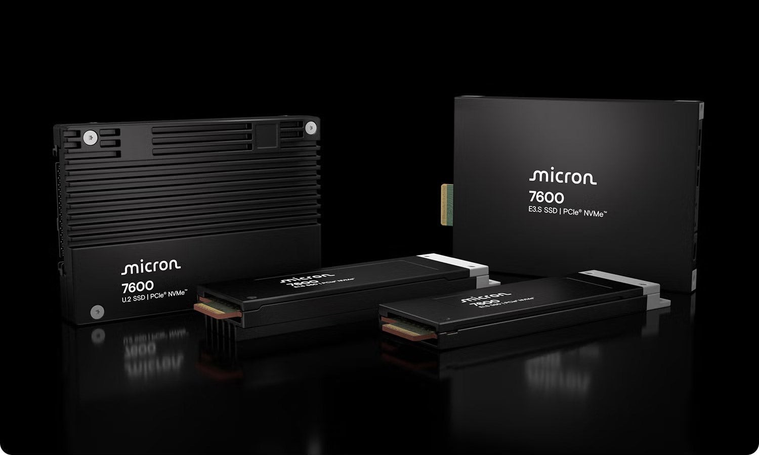 SSD Micron 12.8TB 7600 NVMe U.2 (серверный накопитель, MTFDLAL12T8THS-1BP1DFCYY) — фото 1
