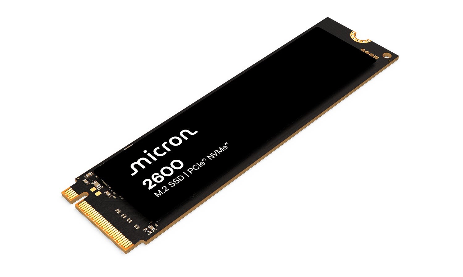 SSD Micron 2TB 2600 NVMe M.2 (клиентский накопитель, MTFDKBK2T0QHK-1BQ1AABDAES) — фото 1
