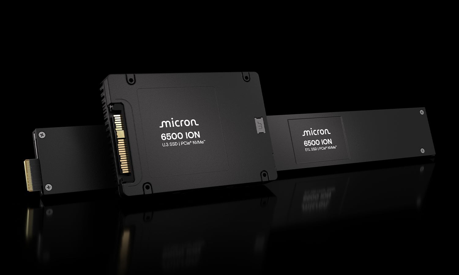 SSD Micron 15.36TB 6500 ION NVMe E1.L (серверный накопитель, MTFDKBN15T3TGR-ABK4ZABYYES) — фото 1