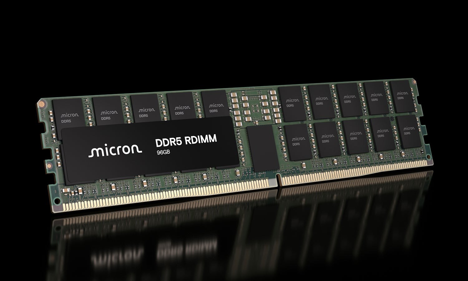 Память Micron DDR5 16GB RDIMM 5200 МТ/с (MTC10F1084S1RC52BA1) — фото 1