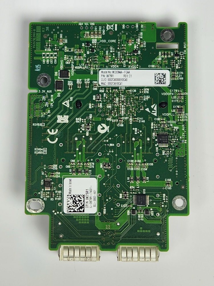 Сетевой адаптер Mellanox MCX384A — ConnectX-3 10/40/56G / FDR — фото 2