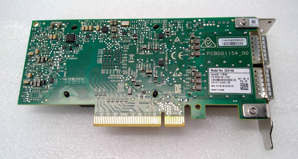 Сетевой адаптер Mellanox MCX414A-GCAT — ConnectX-4 VPI EDR/100GbE — фото 3