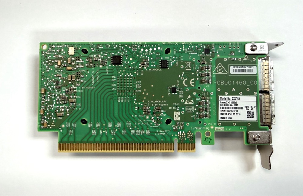 Сетевой адаптер Mellanox MCX516-CCAT — ConnectX-5 VPI EDR/100GbE — фото 2