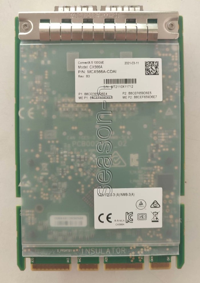 Сетевой адаптер Mellanox MCX566A-CDAI — ConnectX-5 VPI EDR/100GbE — фото 2