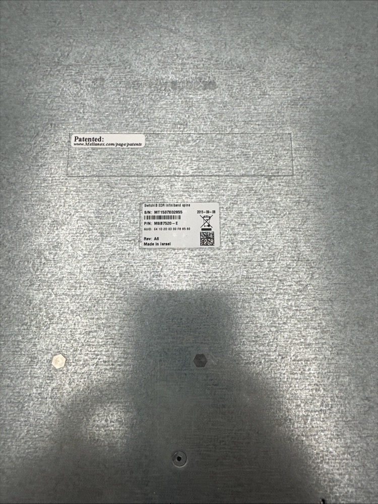 Коммутатор Mellanox MSB7520-E — InfiniBand EDR 100G — фото 4