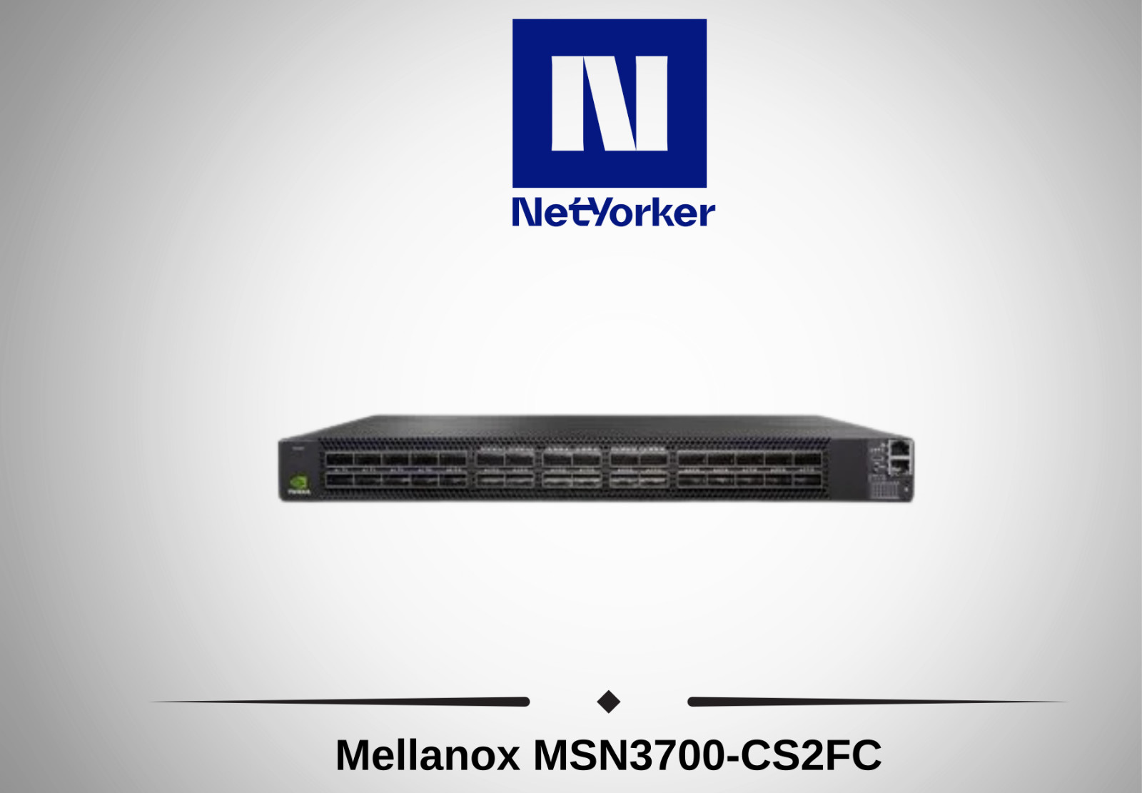 Коммутатор Mellanox MSN3700-CS2FC — 32×QSFP56 200G — фото 1