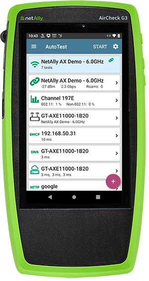 Анализатор Wi‑Fi NetAlly AIRCHECK-G3C — фото 2