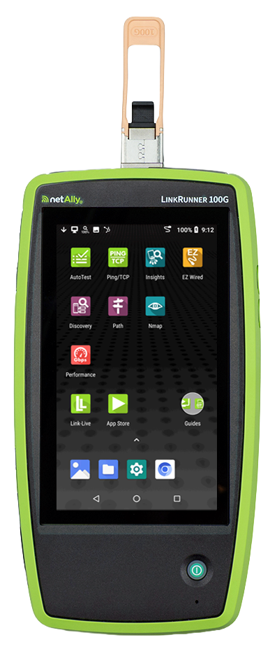 Тестер Ethernet 100G NetAlly LR100G-100-Z — LinkRunner 100G — фото 1