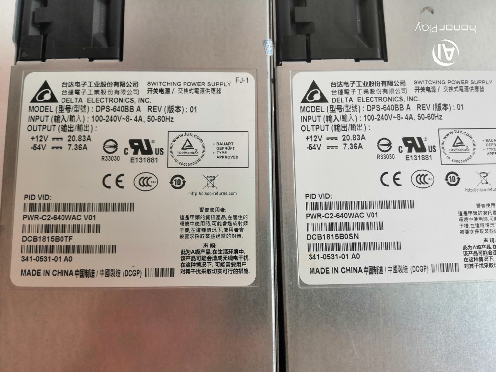 Блок питания Cisco pwr-c2-640wack — фото 3